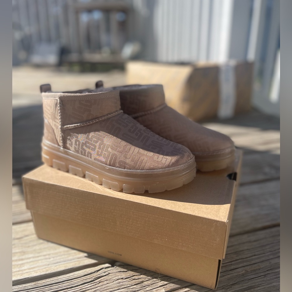 Ugg classic ultra mini boot monogram